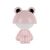 Ночник Kite Светильник LED с аккумулятором Cute Froggy, розовый (K25-316-3-2), изображение 2