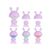 Ночник Kite Светильник LED с аккумулятором Dreamy Bunny, фиолетовый (K25-315-1-5), изображение 4 Ночник Kite Светильник LED с аккумулятором Dreamy Bunny, фиолетовый (K25-315-1-5), изображение 4