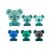 Ночник Kite Светильник LED с аккумулятором Koala, зеленый (K24-491-2-4), изображение 4 Ночник Kite Светильник LED с аккумулятором Koala, зеленый (K24-491-2-4), изображение 4