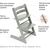 Стульчик для кормления Stokke Tripp Trapp, Glacier Green (дымчато-зеленый) (100139), изображение 6 Стульчик для кормления Stokke Tripp Trapp, Glacier Green (дымчато-зеленый) (100139), изображение 6
