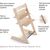 Стульчик для кормления Stokke Tripp Trapp, Natural (натуральный) (100101), изображение 6 Стульчик для кормления Stokke Tripp Trapp, Natural (натуральный) (100101), изображение 6