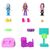 Кукла Monster High Polly Pocket Карманный мир (HVV58), изображение 4 Кукла Monster High Polly Pocket Карманный мир (HVV58), изображение 4