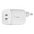 Зарядное устройство Belkin 65W 2хUSB-С GAN PD PPS white (WCH013VFWH) Зарядное устройство Belkin 65W 2хUSB-С GAN PD PPS white (WCH013VFWH)