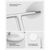 Зарядное устройство Belkin 3in1 Magnetic Pad Qi2 15W White (WIZ032KQWH), изображение 6 Зарядное устройство Belkin 3in1 Magnetic Pad Qi2 15W White (WIZ032KQWH), изображение 6