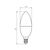 Лампочка EUROELECTRIC LED CL 9W 900Lm E14 4000K (LED-CL-09144(EE)), изображение 3 Лампочка EUROELECTRIC LED CL 9W 900Lm E14 4000K (LED-CL-09144(EE)), изображение 3