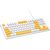 Клавиатура Aula F3032 keycaps plus 21 Yellow keys KRGD Red USB UA White (6948391204680) Клавиатура Aula F3032 keycaps plus 21 Yellow keys KRGD Red USB UA White (6948391204680)