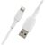 Дата кабель USB 2.0 AM to Lightning 1.0m 12W PVC (2 Pack) White Belkin (CAA001BT1MWH2PK), изображение 3 Дата кабель USB 2.0 AM to Lightning 1.0m 12W PVC (2 Pack) White Belkin (CAA001BT1MWH2PK), изображение 3