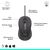 Мышка Logitech Signature M520 for Business USB-C Graphite (910-007511), изображение 6 Мышка Logitech Signature M520 for Business USB-C Graphite (910-007511), изображение 6