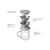 Заварник Buydeem для кави CD1024 Ink Grey (CD1024-IG), изображение 3 Заварник Buydeem для кави CD1024 Ink Grey (CD1024-IG), изображение 3
