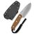 Нож Sencut Toxodon, Brown G10, Stonewash (S24036-3), изображение 3 Нож Sencut Toxodon, Brown G10, Stonewash (S24036-3), изображение 3