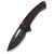 Нож Sencut Squiggy, Burgundy/Black G10, Darkwash (S24082A-3), изображение 2 Нож Sencut Squiggy, Burgundy/Black G10, Darkwash (S24082A-3), изображение 2