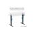 Компьютерный стол OfficePro ODE1260WB White/Black (ODE1260WB), изображение 2 Компьютерный стол OfficePro ODE1260WB White/Black (ODE1260WB), изображение 2