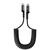 Дата кабель USB-C to USB-C 1.0m Spiral 3A Black Armorstandart (ARM75392)