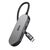 Концентратор Armorstandart USB-C to HDMI 4K, RJ45, PD, 2USB, SD, microSD Grey (ARM69365), изображение 3 Концентратор Armorstandart USB-C to HDMI 4K, RJ45, PD, 2USB, SD, microSD Grey (ARM69365), изображение 3