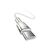 Дата кабель USB-C to USB-C 2.0 mCafule Metal PD 100W white Baseus (CATJK-D02), изображение 3 Дата кабель USB-C to USB-C 2.0 mCafule Metal PD 100W white Baseus (CATJK-D02), изображение 3