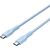 Дата кабель USB-C to USB-C 1.0m OnWire 60CL C-C 60W COLOR Braided 1m Light Blue Canyon (CND-CCAP60AB10LBL), изображение 3 Дата кабель USB-C to USB-C 1.0m OnWire 60CL C-C 60W COLOR Braided 1m Light Blue Canyon (CND-CCAP60AB10LBL), изображение 3