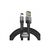 Дата кабель USB 2.0 AM to Lightning 2.0m Cafule grey+black Baseus (CALKLF-HG1) Дата кабель USB 2.0 AM to Lightning 2.0m Cafule grey+black Baseus (CALKLF-HG1)