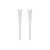 Дата кабель USB-C to USB-C 1.0m OnWire 60CL C-C 60W COLOR Braided 1m White Canyon (CND-CCAP60AB10W), изображение 3 Дата кабель USB-C to USB-C 1.0m OnWire 60CL C-C 60W COLOR Braided 1m White Canyon (CND-CCAP60AB10W), изображение 3