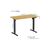 Компьютерный стол OfficePro ODE1260LW Wood/Black (ODE1260LW), изображение 8 Компьютерный стол OfficePro ODE1260LW Wood/Black (ODE1260LW), изображение 8
