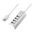 Концентратор HOCO USB 2.0 to 4xUSB Line machine HB1 Silver (6957531038146) Концентратор HOCO USB 2.0 to 4xUSB Line machine HB1 Silver (6957531038146)