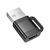 Перехідник UA31D USB M to USB-C F USB2.0 Black HOCO (6942007628143), зображення 4 Перехідник UA31D USB M to USB-C F USB2.0 Black HOCO (6942007628143), зображення 4