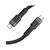 Дата кабель USB-C to USB-C 1.2m 60W U110 black HOCO (6931474770622), изображение 3 Дата кабель USB-C to USB-C 1.2m 60W U110 black HOCO (6931474770622), изображение 3