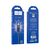 Дата кабель USB 2.0 AM to Lightning 1.0m 2.4A nylon X50 black HOCO (6931474734198), изображение 4