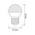 Лампочка Horoz ELITE SMD LED 6W 6400K Е27 480Lm (YT05010), изображение 2 Лампочка Horoz ELITE SMD LED 6W 6400K Е27 480Lm (YT05010), изображение 2