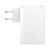 Зарядное устройство Baseus GaN5 Pro Fast Charger 2C+U 140W + Cable 1.0m Type-C 240W white (CCGP100202), изображение 2 Зарядное устройство Baseus GaN5 Pro Fast Charger 2C+U 140W + Cable 1.0m Type-C 240W white (CCGP100202), изображение 2