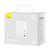 Зарядное устройство Baseus GaN5 Pro Fast Charger 2C+U 140W + Cable 1.0m Type-C 240W white (CCGP100202), изображение 7 Зарядное устройство Baseus GaN5 Pro Fast Charger 2C+U 140W + Cable 1.0m Type-C 240W white (CCGP100202), изображение 7