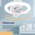Вентилятор XoKo LED RGB Fan Light 100 Aroma (XK-FL-100RGB), изображение 12 Вентилятор XoKo LED RGB Fan Light 100 Aroma (XK-FL-100RGB), изображение 12