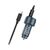 Зарядное устройство HOCO HOCO Z57B Glorious 63W dual-port display USB-C PD45W + USB QC3.0 + cable USB-C Metal Gray (6942007633185), изображение 3 Зарядное устройство HOCO HOCO Z57B Glorious 63W dual-port display USB-C PD45W + USB QC3.0 + cable USB-C Metal Gray (6942007633185), изображение 3