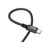 Дата кабель USB-C to USB-C 1.0m 60W nylon X14 black HOCO (6931474752215), изображение 4 Дата кабель USB-C to USB-C 1.0m 60W nylon X14 black HOCO (6931474752215), изображение 4