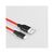 Дата кабель USB 2.0 AM to Lightning 1.0m 2A silicone X21 black+red HOCO (6957531071372), изображение 5 Дата кабель USB 2.0 AM to Lightning 1.0m 2A silicone X21 black+red HOCO (6957531071372), изображение 5