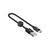 Дата кабель USB 2.0 AM to USB-C 0.25m 3A nylon X35 black HOCO (6931474707451), изображение 2 Дата кабель USB 2.0 AM to USB-C 0.25m 3A nylon X35 black HOCO (6931474707451), изображение 2