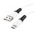 Дата кабель USB 2.0 AM to Micro 5P 1.0m 2.4A silicone X82 white HOCO (6931474768568), изображение 2 Дата кабель USB 2.0 AM to Micro 5P 1.0m 2.4A silicone X82 white HOCO (6931474768568), изображение 2