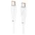 Дата кабель USB-C to USB-C 2.0m 100W TPE X93 white HOCO (6931474790729), изображение 2 Дата кабель USB-C to USB-C 2.0m 100W TPE X93 white HOCO (6931474790729), изображение 2