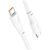 Дата кабель USB-C to USB-C 2.0m 240W TPE X93 white HOCO (6931474790743), изображение 6 Дата кабель USB-C to USB-C 2.0m 240W TPE X93 white HOCO (6931474790743), изображение 6