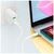 Дата кабель USB-C to USB-C 2.0m 240W TPE X93 white HOCO (6931474790743), изображение 9 Дата кабель USB-C to USB-C 2.0m 240W TPE X93 white HOCO (6931474790743), изображение 9