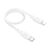 Дата кабель USB-C to Lightning 0.25m Hyper PD X96 white HOCO (6942007609371), изображение 3 Дата кабель USB-C to Lightning 0.25m Hyper PD X96 white HOCO (6942007609371), изображение 3