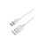 Дата кабель USB 2.0 AM to USB-C 1.0m 2.4A PVC BX14 white BOROFONE (6957531089995), изображение 2 Дата кабель USB 2.0 AM to USB-C 1.0m 2.4A PVC BX14 white BOROFONE (6957531089995), изображение 2