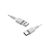 Дата кабель USB 2.0 AM to USB-C 1.0m 2A PVC BX16 white BOROFONE (6957531099468), изображение 2 Дата кабель USB 2.0 AM to USB-C 1.0m 2A PVC BX16 white BOROFONE (6957531099468), изображение 2