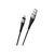 Дата кабель USB 2.0 AM to Lightning 1.0m 2.4A nylon BX32 black BOROFONE (6931474710413), изображение 2 Дата кабель USB 2.0 AM to Lightning 1.0m 2.4A nylon BX32 black BOROFONE (6931474710413), изображение 2