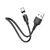 Дата кабель USB 2.0 AM to Micro 5P 1.0m 2.4A magnetic PVC X52 black HOCO (6931474735539), изображение 3 Дата кабель USB 2.0 AM to Micro 5P 1.0m 2.4A magnetic PVC X52 black HOCO (6931474735539), изображение 3