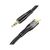 Кабель мультимедийный Lightning to 3.5mm M 1.0m black Black HOCO (6931474791153), изображение 2 Кабель мультимедийный Lightning to 3.5mm M 1.0m black Black HOCO (6931474791153), изображение 2
