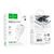Зарядное устройство HOCO C147A Charm 1xUSB-C PD20W + 1xUSB QC3.0 White (6942007630276), изображение 7 Зарядное устройство HOCO C147A Charm 1xUSB-C PD20W + 1xUSB QC3.0 White (6942007630276), изображение 7