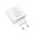 Зарядное устройство HOCO C113A Awesome 1xUSB-C PD65W + 1xUSB QC3.0 White (6931474790910), изображение 2 Зарядное устройство HOCO C113A Awesome 1xUSB-C PD65W + 1xUSB QC3.0 White (6931474790910), изображение 2