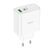 Зарядное устройство HOCO C113A Awesome 1xUSB-C PD65W + 1xUSB QC3.0 White (6931474790910) Зарядное устройство HOCO C113A Awesome 1xUSB-C PD65W + 1xUSB QC3.0 White (6931474790910)