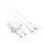 Зарядное устройство HOCO C12Q Smart USB QC3.0 + cable USB to USB-C 18W White (6931474716309) Зарядное устройство HOCO C12Q Smart USB QC3.0 + cable USB to USB-C 18W White (6931474716309)