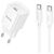 Зарядное устройство HOCO C146A Charm USB-C PD20W + cable USB-C to USB-C White (6942007630269)